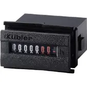 Kübler 3,245,201,351 Kübler H37,5 driftstimetæller/tidstæller med DIN-mål, 48x24, 10-30VDC