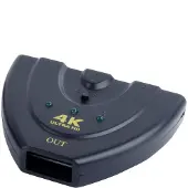 Gembird DSW-HDMI-35, HDMI, Schwarz, 0,5 m, 5 V, 0.15 A, 77 mm