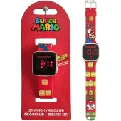 Disney Mario LED Watch Rot Unisize Jewelry