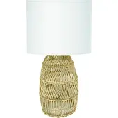 Platinet Lampada da Tavolo in Rattan