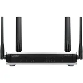 Lancom 1800EF-5G (EU), Schwarz, Silber, Kensington, 1 Lüfter, Extern, SMA, 2 dBi