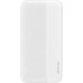 Dudao K4S+ Powerbank 20000mAh White, 20000 mAh, 5 V, Weiß