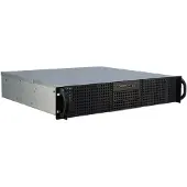 Inter-Tech 2U-20240, Rack, Server, Schwarz, ATX, micro ATX, Mini-ATX, Stahl, HDD, Netzwerk, Leistung