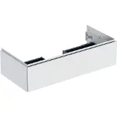 Geberit Waschtischunterschrank One 103,6x50,4x47cm, w/lack. ma, 1 Laden