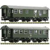 Fleischmann 809910 N 2er-Set Umbauwagen 2.Klasse der DB