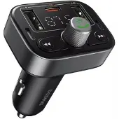 Baseus S-09 Pro Fm-transmitter Für Das Auto Silber Silber One Size