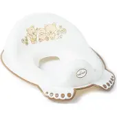 Tega Baby Rutschfester Toilettensitz für Babys, Teddybär – Perle (MS-016-118)