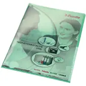 Leitz Sichthülle Premium 4100, DIN A4, glatt, 100 Stück, grün