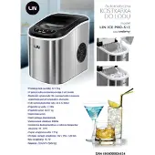 LIN ICE PRO-S12 silberner Eiswürfelbereiter
