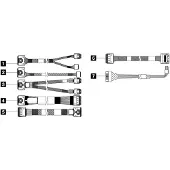 Lenovo Thinksystem Sr650 V3 2.5" Chassis Front Bp2 Sas/Sata Kabel-Kit