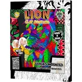 HOBBY2YOU - Clay painting on canvas 30x40cm - Lion (777684)
