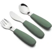 Nuuroo Jana Besteck Set 3er-Pack, Dusty Green