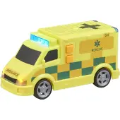 Teamsterz Small Ambulance with L&S yellow toy