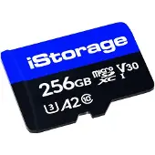 ISTORAGE microSD card 256GB, 256 GB, MicroSDXC, Klasse 10, UHS-III, 100 MB/s, 95 MB/s