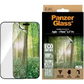 PanzerGlass Ultra Wide Fit Recycelter Antibakterieller Screen Protector Matrix inkl. Applikator für das Apple iPhone 16 Pro Max