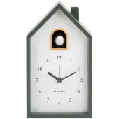 Karlsson - Wecker Modern Cuckoo - Grün - 12x6x20cm