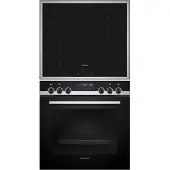 Siemens PQ521IB02 Set Einbauherd HE578BBS4 + Induktionskochfeld EI645CFB6E
