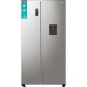 Gorenje NRR9185DAXLWD Side-by-Side-Kühlschrank, 547 Liter, Wasserspender, Edelstahl