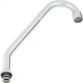 Hydroland W16Z250 Küchenarmatur Auslauf Z-Form 250mm verchromt