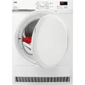 AEG Series 7000 TR7C40588, Freistehend, Frontlader, Wärmepumpe, Weiß, Tasten, Rechts