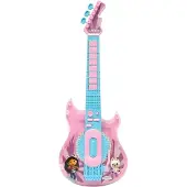 Gabby's Dollhouse Gabby’s dollhouse Electronic Lighting Guitar with Mic (K260GDH)