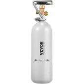 Vevor CO2-Tank (2 kg) CO2 Flasche aus legiertem Stahl