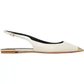 Elisabetta franchi Ballerinas SA-07L-51E2 Écru