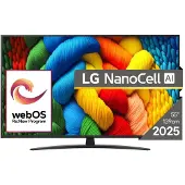 LG NanoCell AI 55NANO81A3A Fernseher 139 7 cm (55 ) 4K Ultra HD Smart-TV WLAN Schwarz