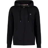 Gant Sweatjacke Sweat Zip Herren Black-L
