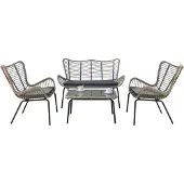 Acamp Korfu 57458- Loungeset 4-tlg