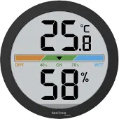 Technoline Thermo-Hygrometer WS9418 dunkelgrau