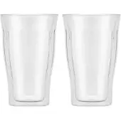 Bodum Bierglas Copenhagen Transparent 500 ml (Set von 2 Stück)