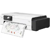 Canon Großformatdrucker imagePROGRAF TC-21M LFP, 24", 4-farbiger Tintenstrahldruck, 2400 x 1200 dpi, A4-Scanner, USB/LAN/WLAN, Tintentanks, schwarz-grau