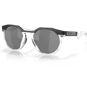 Oakley OO9242 HSTN Herren-Sonnenbrille Vollrand Rund Kunststoff-Gestell, Schwarz