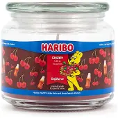 Haribo TM Duftkerzen 300g Glas Rot