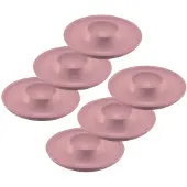 Westmark 6 Eierbecher Punto, rund, rosa, 206222EP