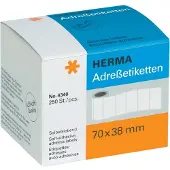 Herma Adressetiketten für Schreibmaschinen