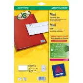 Avery Transparente Adressetiketten