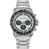 Jacques Lemans Chronographen Liverpool Silver - Dark green