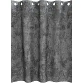 vidaXL Samtvorhänge mit Vorhängen 2 pcs Grau 140 x 140 cm Samt