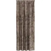 vidaXL Samtvorhänge mit Vorhängen 2 pcs Cappuccino 225 x 140 cm Samt