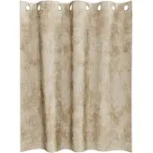 vidaXL Samtvorhänge mit Vorhängen 2 pcs Creme 140 x 140 cm Samt