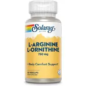 Solaray L-Arginin & L-Ornithin 500/250 mg 50 St Kapseln