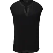Comma T-shirts Black Größe: 38 | Blusen Outlet | Damen | Schwarz