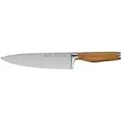 WMF Kochmesser "Grand Wood" 20 cm, Olivenholzgriff, handgeschmiedeter Spezialklingenstahl