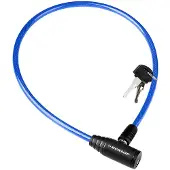 Dunlop - Kabel, Anti-Diebstahl-Fahrradschloss (blau)