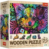 Trefl Holzpuzzle Color Puppy 501 Puppen