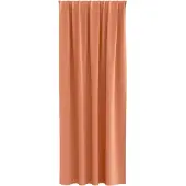 vidaXL Verdunkelungs-Vorhänge mit Ringen 2 stk. Terrakotta Polyester