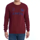 La Martina Regular Fit Rundhalspullover XMS300-YV021 Herren