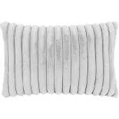 Magma Heimtex Magma-Heimtex Kissenbezug Raya, 15882003, grau, Fellimitat aus Polyester, 40x60 cm